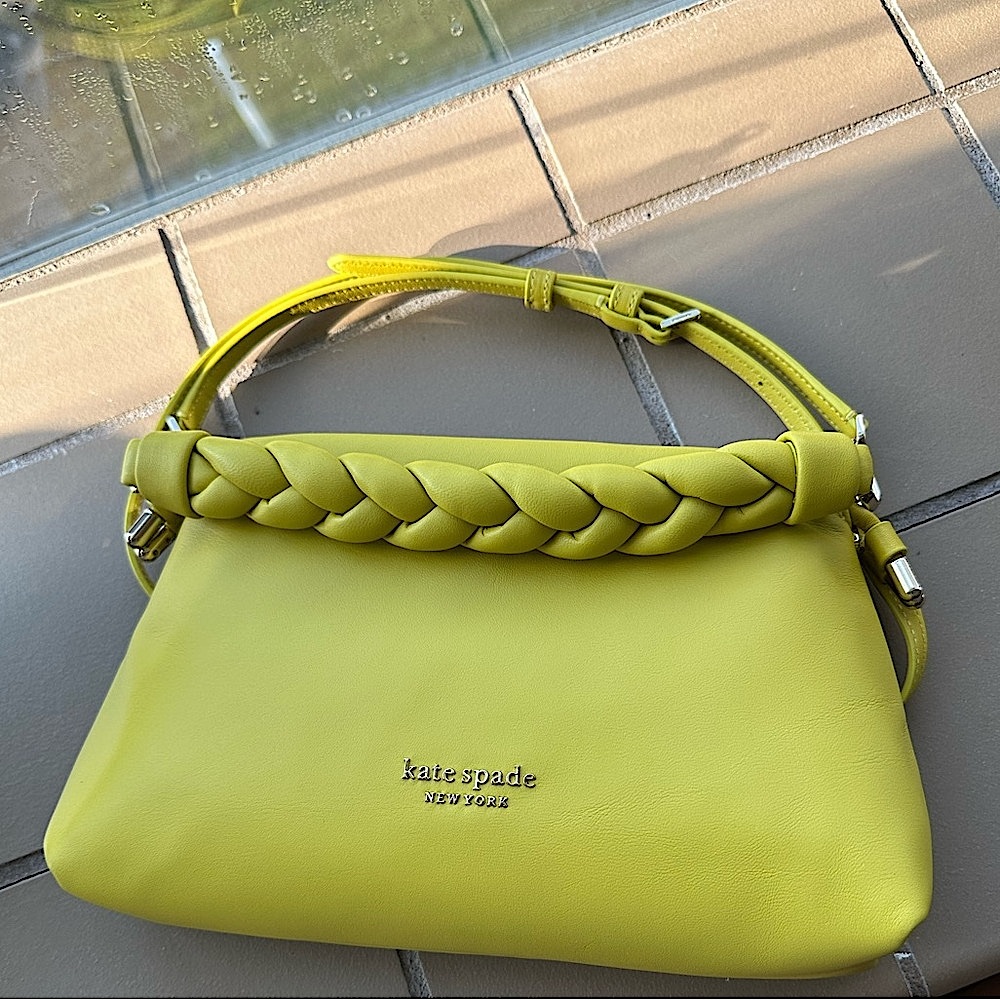 NWT KATE SPADE CROSSBODY  K7730 LIME SLICE W/DUSTBAG